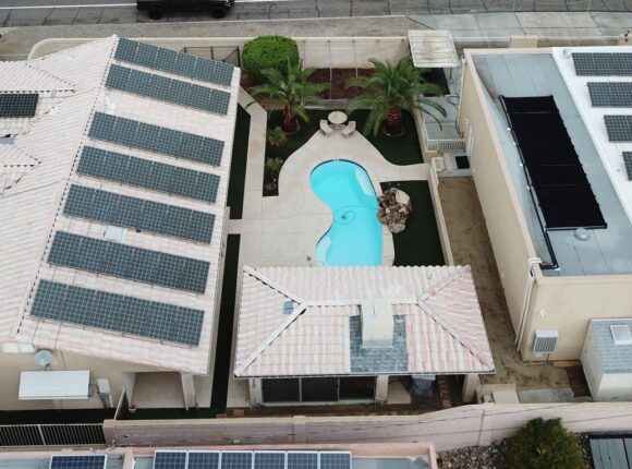 Home solar system ready for a battery retrofit