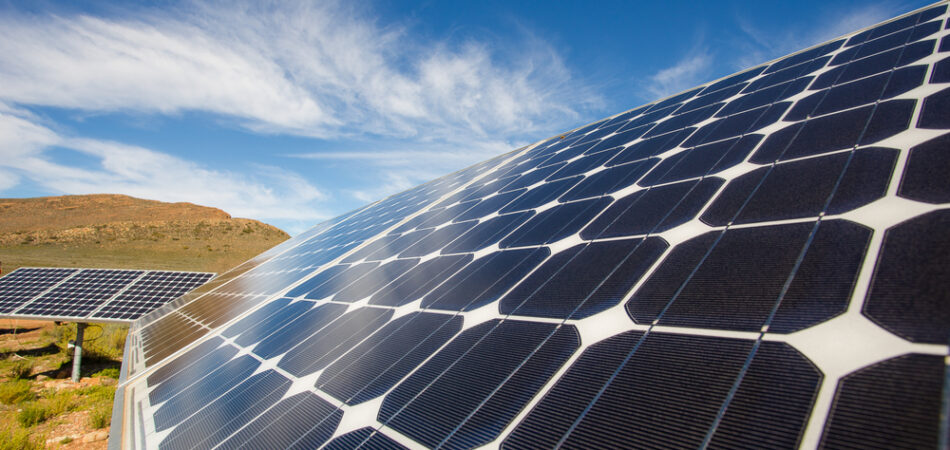 Close,up,wide,angle,view,of,photovoltaic,solar,panels,on